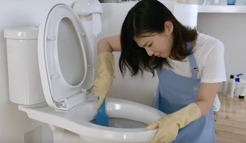 Loại bỏ các mảng bám cứng đầu trên bồn cầu như thế nào?