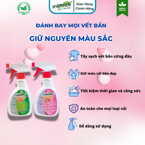 Cặp Tẩy Quần Áo Màu 300ml