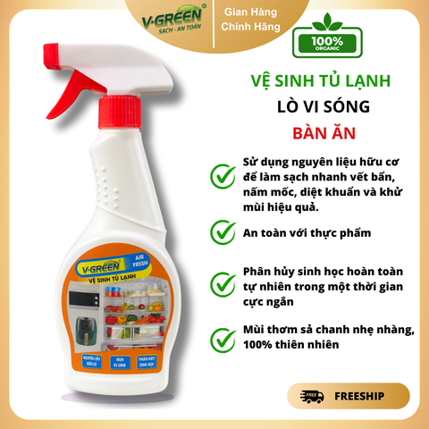 Vệ sinh tủ lạnh, lò vi sóng, bàn ăn