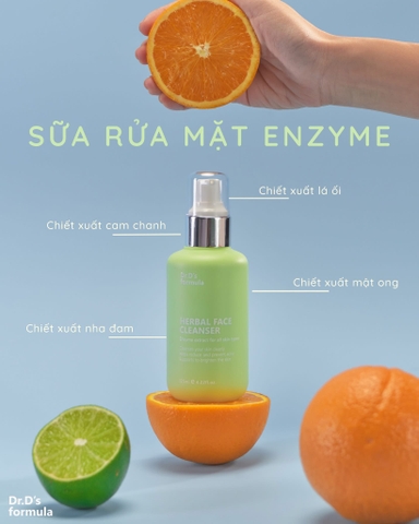 SỮA RỬA MẶT HERBAL FACE CLEANSER