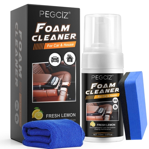 Pegciz Foam Cleaner dung dịch bọt vệ sinh nội thất xe cao cấp