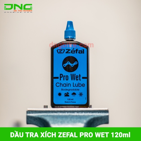 Dầu tra xích xe đạp ZEFAL PRO WET 120ml