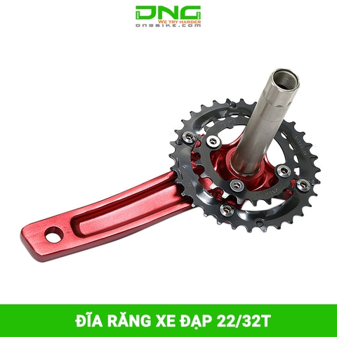 Đĩa răng xe đạp thép carbon 22/32T