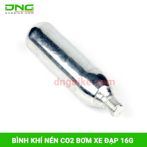 Bình khí nén CO2 bơm hơi xe đạp 16g