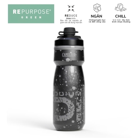 Bình nước xe đạp CAMELBAK- PODIUM CHILL DIRT