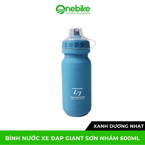 Bình nước xe đạp GIANT NEVER bề mặt nhám chống trượt 600cc