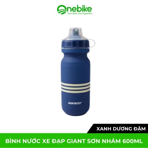 Bình nước xe đạp GIANT NEVER bề mặt nhám chống trượt 600cc