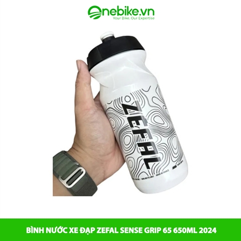 Bình nước xe đạp ZEFAL SENSE GRIP 65 650ml 2024