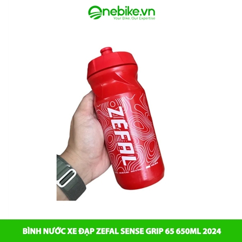 Bình nước xe đạp ZEFAL SENSE GRIP 65 650ml 2024