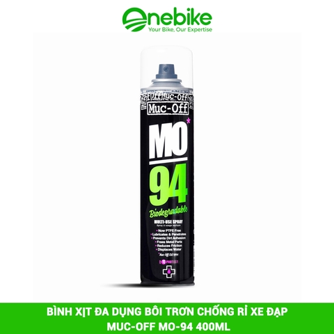 Bình xịt đa dụng bôi trơn chống rỉ xe đạp  MUC-OFF MO-94 400ml