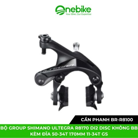 Bộ group SHIMANO Ultegra R8170 Di2 Disc không BB kèm đĩa 50-34T 170mm 11-34T GS