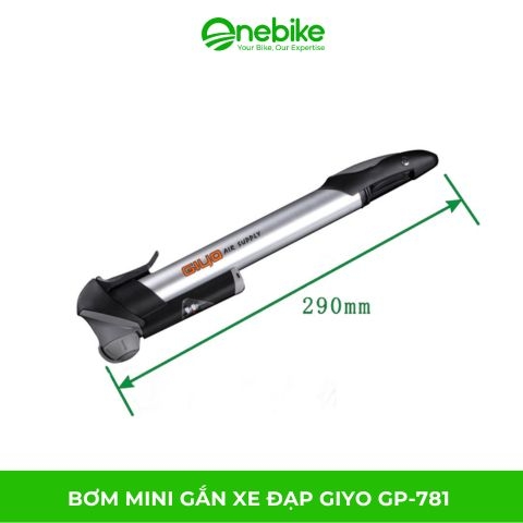 Bơm mini gắn xe đạp GIYO GP-781