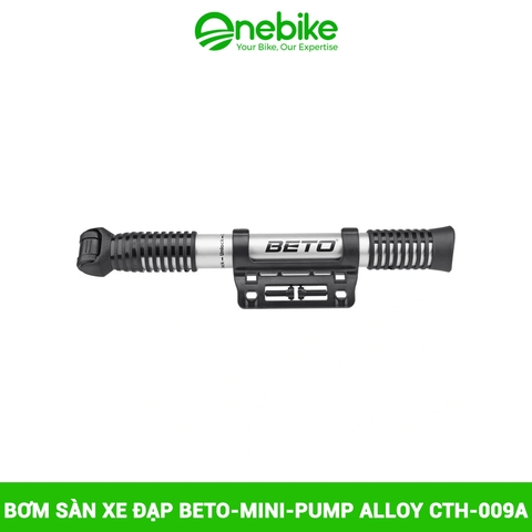 Bơm mini xe đạp BETO-MINI-PUMP ALLOY CTH-009A