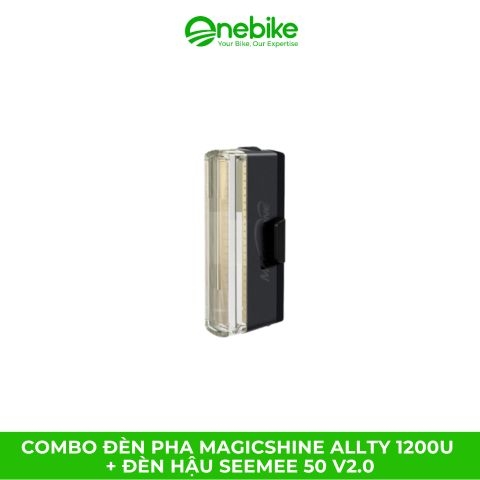 Combo đèn pha MAGICSHINE ALLTY 1200U + đèn hậu SEEMEE 50 V2.0