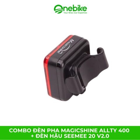 Combo đèn pha MAGICSHINE ALLTY 400 + đèn hậu SEEMEE 20 V2.0