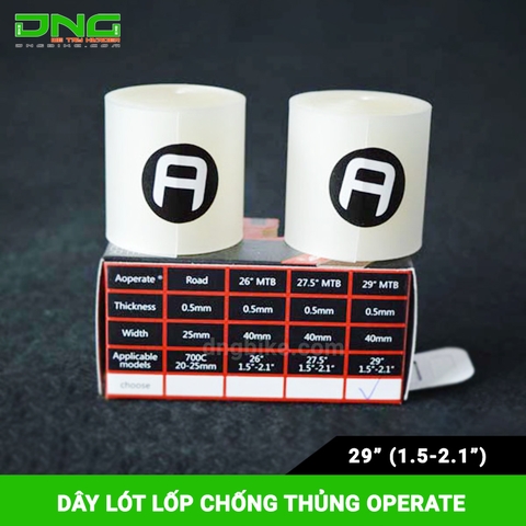 Dây lót lốp xe đạp chống thủng OPERATE
