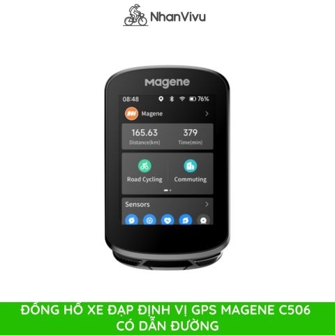 Đồng hồ xe đạp định vị GPS MAGENE C506 có dẫn đường