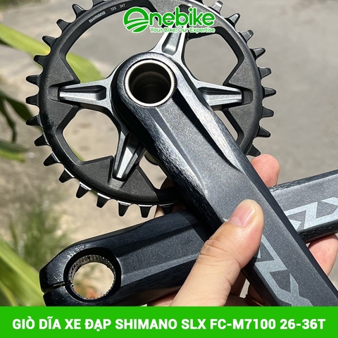 Giò dĩa xe đạp SHIMANO SLX FC-M7100 26-36T