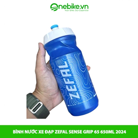 Bình nước xe đạp ZEFAL SENSE GRIP 65 650ml 2024