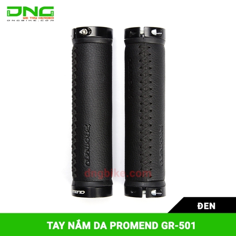 Tay nắm da xe đạp có khóa PROMEND GR-501 - OD