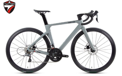 Xe đạp đua TWITTER R12 Pro R2000-D- Ghi đông Carbon- Hub Carbon