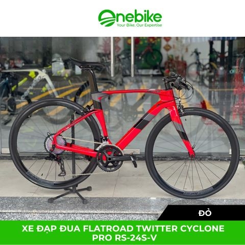 Xe đạp đua FlatRoad TWITTER CYCLONE PRO RS-24S-V
