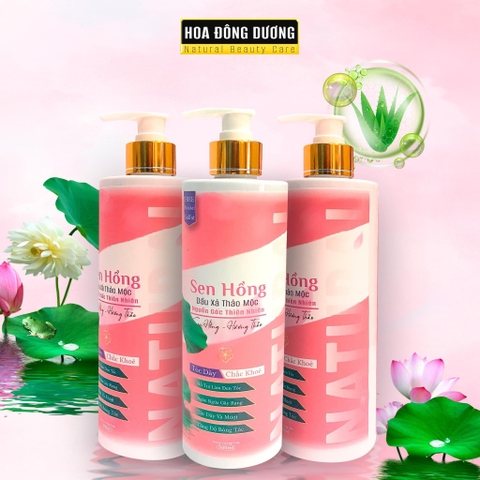 Dầu Xả Sen Hồng