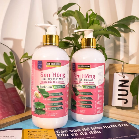 Dầu Gội Sen Hồng