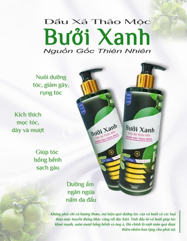 Dầu Xả Bưởi Xanh