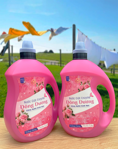 Nước Giặt Đông Dương- Hoa Hồng Phấn