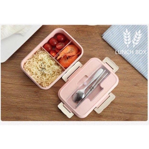 [Free Ship] Cặp Lồng Lúa Mạch Vuông