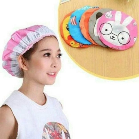 [Free Ship] Mũ Chụp Đầu Chống Nước Khi Tắm Đa Năng