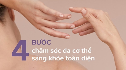 Các bước chăm sóc da toàn thân ban đêm cho làn da sáng mịn