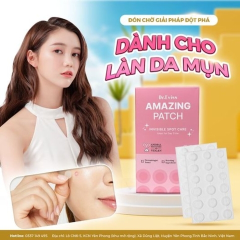 Miếng dán mụn có che được khuyết điểm không?