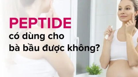 Giải đáp thắc mắc: Peptide có dùng được cho bà bầu không?