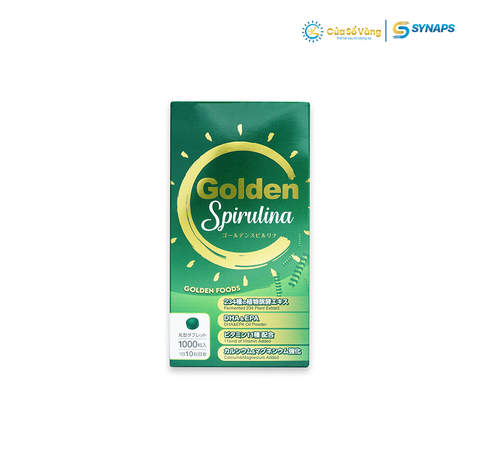 Thực phẩm bảo vệ sức khỏe GOLDEN SPIRULINA (Tảo xoắn Spirulina )