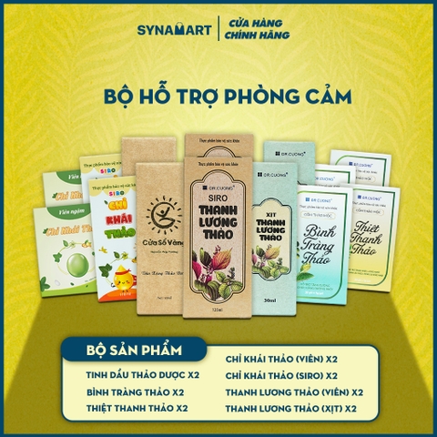 Bộ Hỗ Trợ Phòng Cảm – An Tâm Mỗi Khi Thời Tiết Thay Đổi