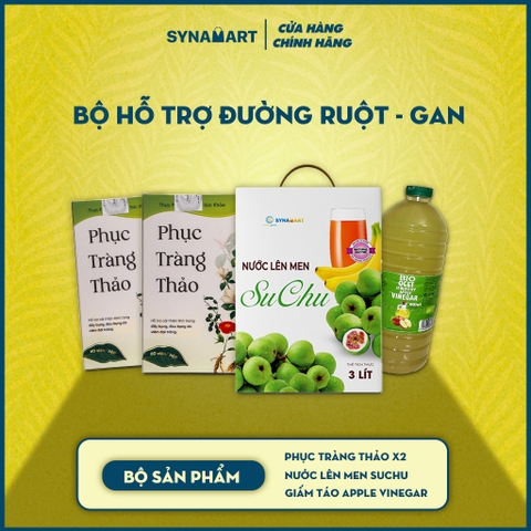 Bộ Hỗ Trợ Đường Ruột – Gan Tự Nhiên – Cân Bằng Từ Bên Trong