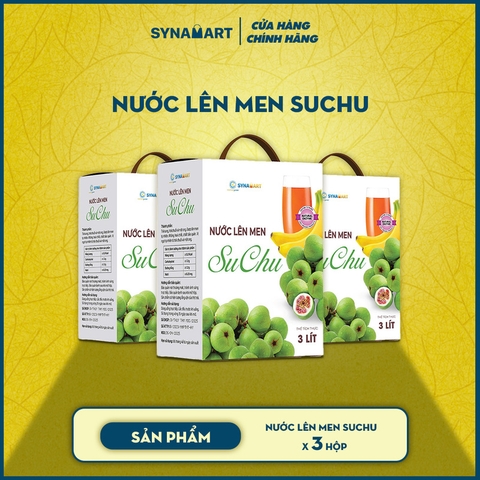 Nước Lên Men SUCHU (3 hộp)