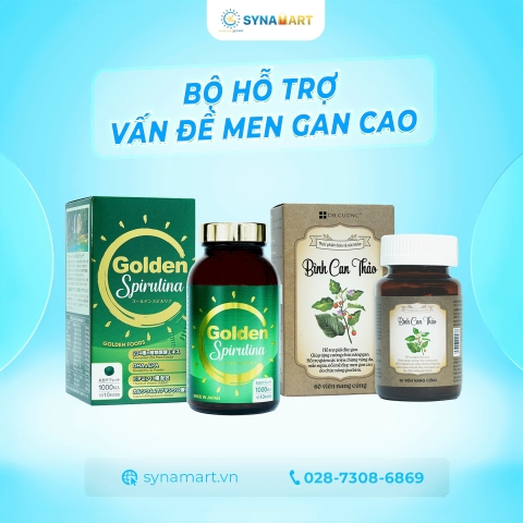 BỘ HỖ TRỢ MEN GAN CAO