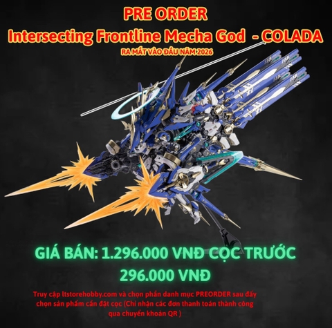 Đặt trước Intersecting Frontline Mecha God - COLADA - Gồm 11 bộ đèn led độc lập và hơn 950 chi tiết