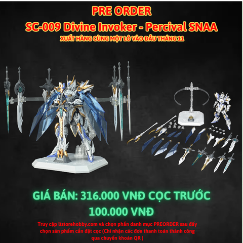 Đặt trước bản đặc biệt SC-009 - Divine Invoker - Percival SNAA - Hàng về vào tháng 11