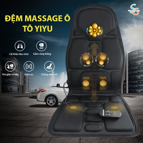 Đệm Massage Ô Tô 5 Vùng YIYO