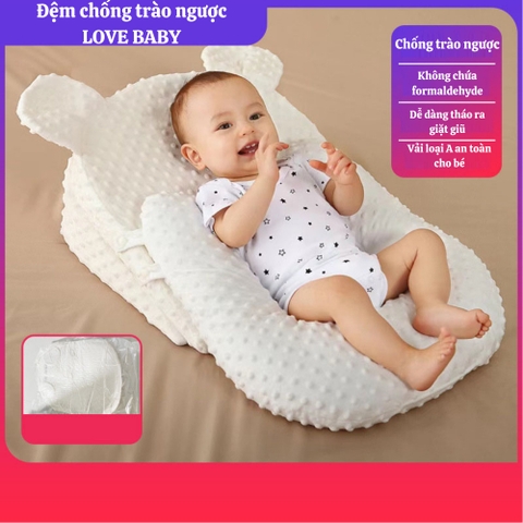 Gối chống trào ngược cho bé cao cấp LOVE BABY