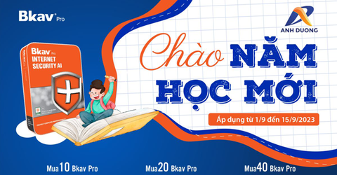 CTKM chào năm học mới cùng Bkav