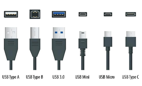 Hướng dẫn cơ bản về các loại cáp USB: Đầu nối và phiên bản