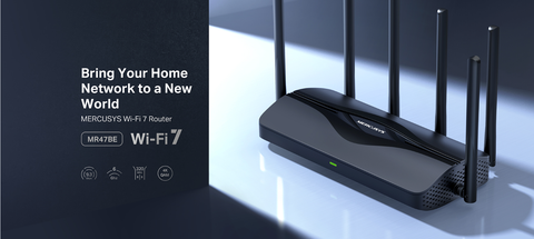 Router MERCUSYS BE9300 WiFi 7: Nâng Tầm Trải Nghiệm Số Với Tốc Độ Vượt Trội
