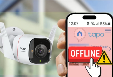 Xử lý sự cố camera hông minh Tapo liên tục bị mất kết nối hoặc ở chế độ Ngoại tuyến (Offline)