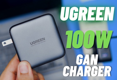 Nerd Techy: Đánh giá về Bộ sạc nhanh GaN UGREEN 100W (Model 3C1A)
