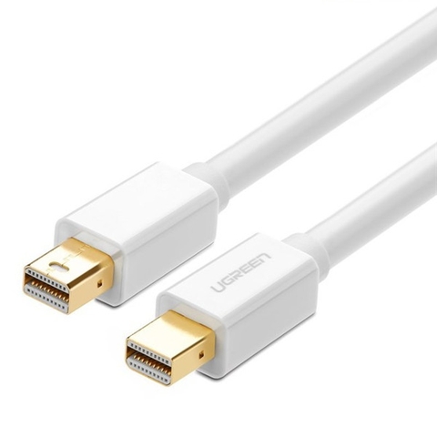 Ugreen 10429 2M màu Trắng Cáp Mini Displayport 2 đầu cao cấp MD111
